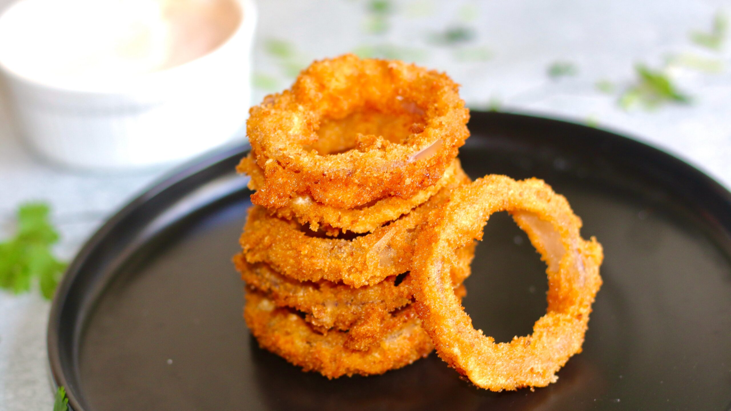Onion rings recipe