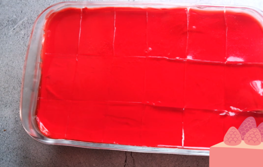 Strawberry Jelly Dessert Recipe
