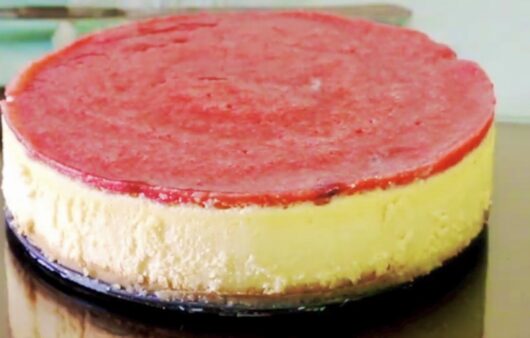 Simple Strawberry cheesecake