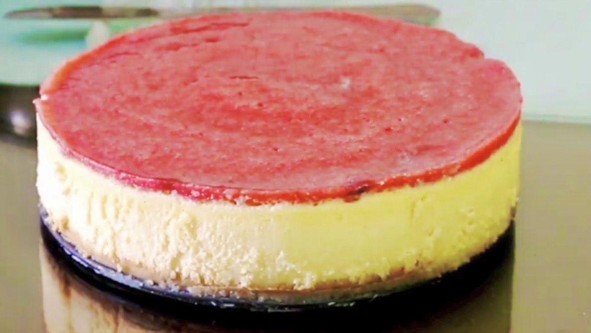 Simple Strawberry cheesecake