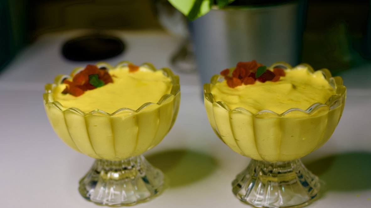 mango mousse