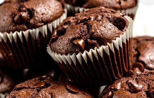 Chocolate chip Chocolate Muffin