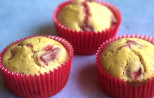 strawberry muffins recipe