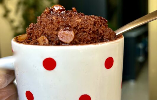Eggless Mug Cake