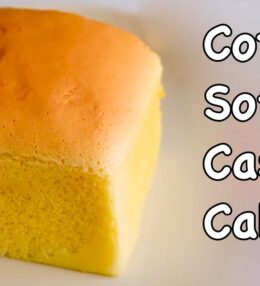 Easy Castella Cake Recipe for beginners